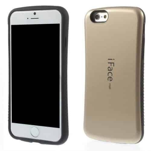 Iphone 6/6s - Superb Iface Blankt Pc Og Tpu Hybrid Cover - Champagnefarve