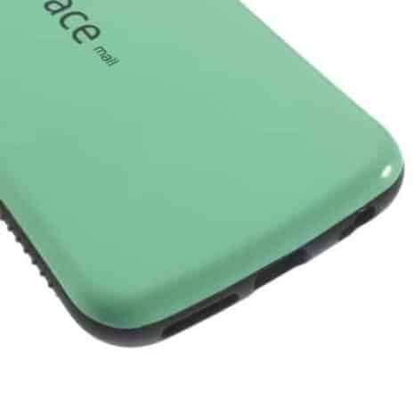 Iphone 6/6s - Superb Iface Blankt Pc Og Tpu Hybrid Cover - Cyan