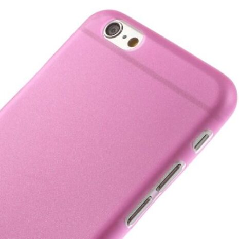 Iphone 6/6s - Ultratyndt 0.7mm Mat Plastik Etui - Rosa