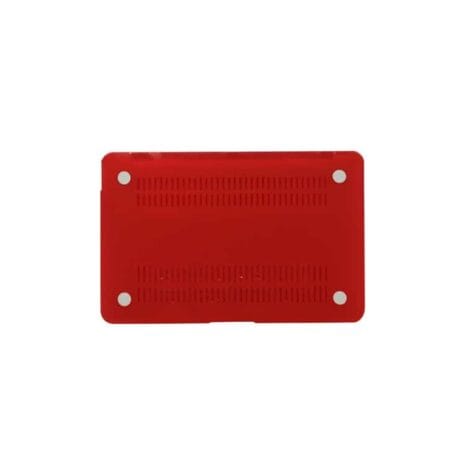 Macbook Air 11" - Snap-on Mat Plastik Hard Cover - Rød