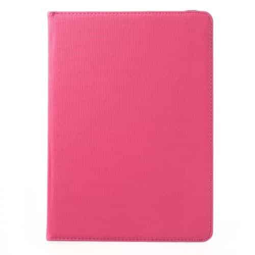 Ipad / Galaxy Note 10.1 - 360 Graders Roterbar Pu Læder Cover - Rosa