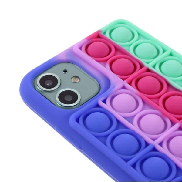 Iphone 11 Popit Cover Regnbue