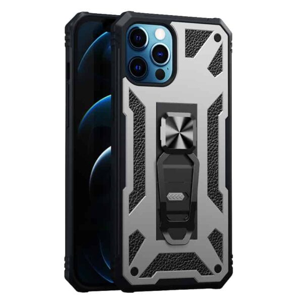 Iphone 12 Pro Max Armor Cover – Sølv