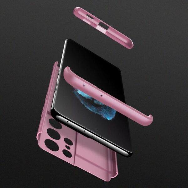 Samsung S21 Ultra 360 Beskyttelsescover Rosa
