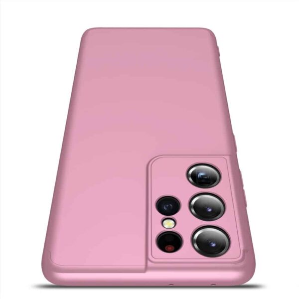Samsung S21 Ultra 360 Beskyttelsescover Rosa