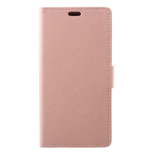 Huawei P20 Pro Flip Cover Med StÅfunktion Og Kortholder - Rosa