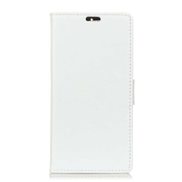 Huawei P20 Pro Flip Cover Med StÅfunktion Og Kortholder - Hvid
