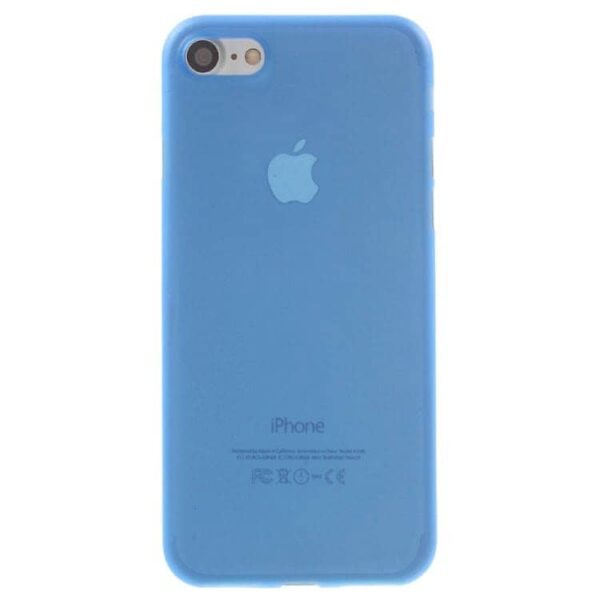 Iphone 7 - Ultra Tynd 0.3mm Hard Pc Cover - Blå