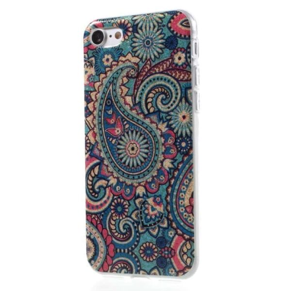 Iphone 7 - Tpu Glitter Cover - Flot Mønster