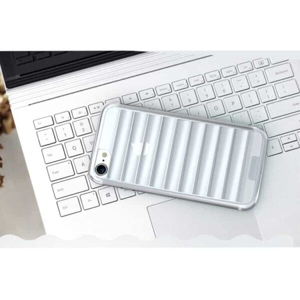Iphone 7 - Remax Wave Design Tpu Cover - Blå