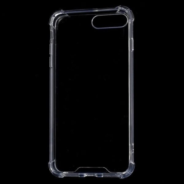 Iphone 7 Plus - Stødsikker Tpu Cover - Transparent