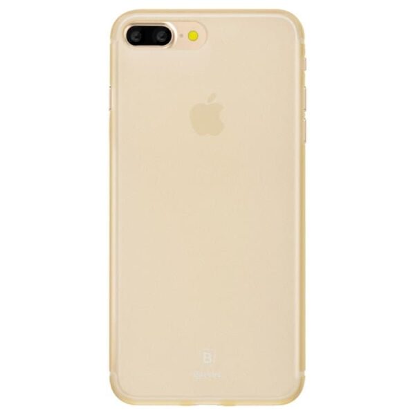 Iphone 7 Plus - Baseus 0.5mm Hard Cover Mat - Transparent Guld
