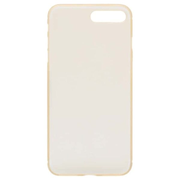 Iphone 7 Plus - Baseus 0.5mm Hard Cover Mat - Transparent Guld