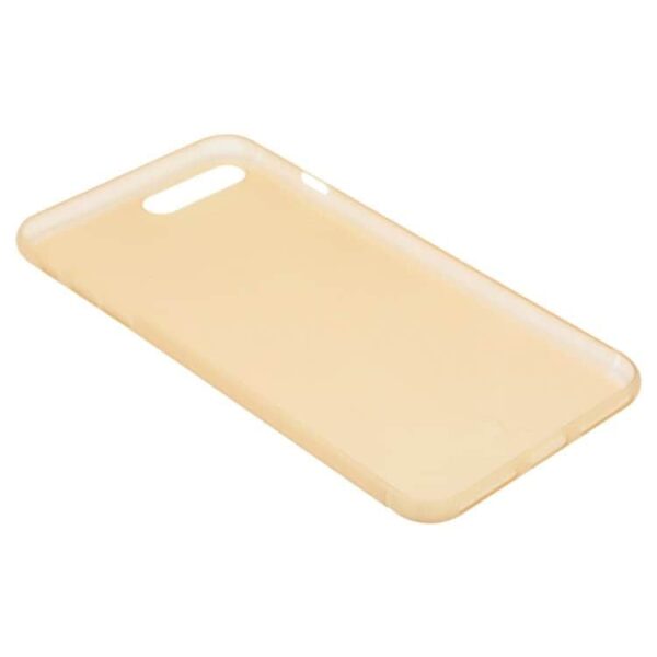 Iphone 7 Plus - Baseus 0.5mm Hard Cover Mat - Transparent Guld