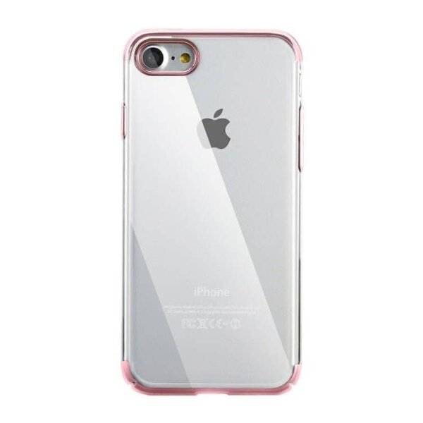Iphone 7 - Baseus Glitter Series Hard Pc - Rosa Guld