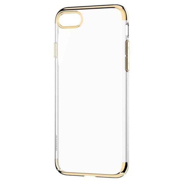 Iphone 7 Plus - Baseus Glitter Series Hard Pc - Guld