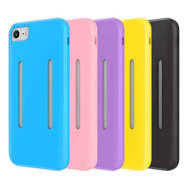 Iphone 8 - Silikone Etui Sportsarmbånd Med Reflekterende Stribe - Gul