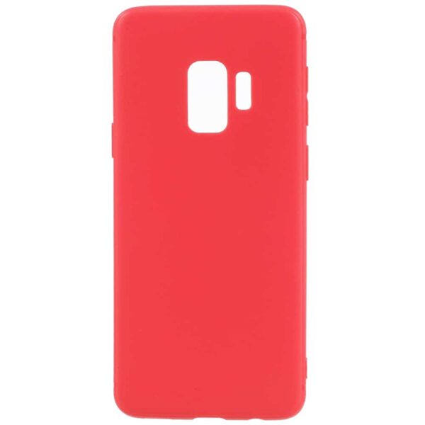 Samsung Galaxy S9 G960 Mat Tpu Anti-scratch Etui - Rød