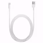 1 M Lightning 8 Pin Mfi Certificeret Data- Opladnings- Og Synkroniseringskabel Hvid USB til Lightning-kabel