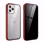 Iphone 12 Pro Max Privacy Perfect Cover Rød Iphone 12 Pro Max Privacy Perfect Cover Rød
