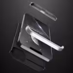 Iphone 13 360 Beskyttelsescover Sort/sølv Iphone 13 360 Beskyttelsescover Sort/sølv