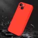 Iphone 13 360 Beskyttelsescover Rød Iphone 13 360 Beskyttelsescover Rød