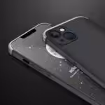 Iphone 13 360 Beskyttelsescover Sort/sølv Iphone 13 360 Beskyttelsescover Sort/sølv