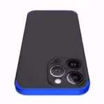 Iphone 13 Pro 360 Beskyttelsescover Sort/blå