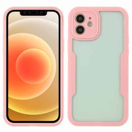 Iphone 12 Infinity Cover Lyserød