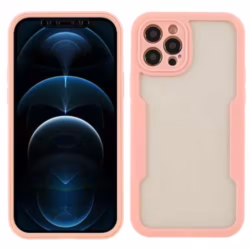 Iphone 12 Pro Max Infinity Cover Lyserød