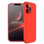 Iphone 13 Pro Max 360 Beskyttelsescover Rød Iphone 13 Pro Max 360 Beskyttelsescover Rød
