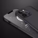 Iphone 13 Pro Max 360 Beskyttelsescover Sort Iphone 13 Pro Max 360 Beskyttelsescover Sort