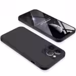Iphone 13 Pro Max 360 Beskyttelsescover Sort Iphone 13 Pro Max 360 Beskyttelsescover Sort