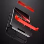 Iphone 13 Pro Max 360 Beskyttelsescover Sort/rød Iphone 13 Pro Max 360 Beskyttelsescover Sort/rød