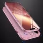 Iphone 13 Pro Max 360 Beskyttelsescover Rosa Iphone 13 Pro Max 360 Beskyttelsescover Rosa