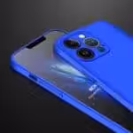 Iphone 13 Pro Max 360 Beskyttelsescover Blå