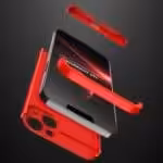 Iphone 13 Mini 360 Beskyttelsescover Rød Iphone 13 Mini 360 Beskyttelsescover Rød