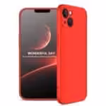 Iphone 13 Mini 360 Beskyttelsescover Rød Iphone 13 Mini 360 Beskyttelsescover Rød