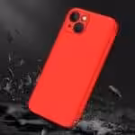 Iphone 13 Mini 360 Beskyttelsescover Rød Iphone 13 Mini 360 Beskyttelsescover Rød