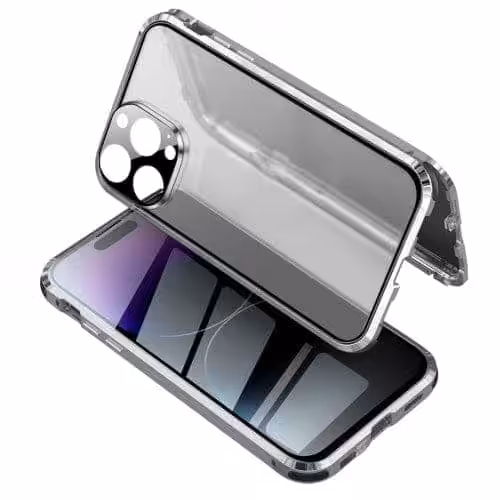 Iphone 14 Pro Privacy Perfect Cover Sølv