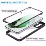 Samsung Galaxy S22 Plus 5g Infinity Cover Sort Samsung Galaxy S22 Plus 5g Infinity Cover Sort