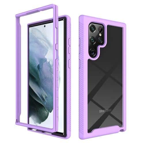 Samsung Galaxy S22 Ultra Bumper Cover Lilla