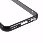 Sort telefoncover i plastikmateriale