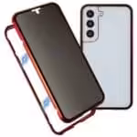 Samsung Galaxy S22 Plus Privacy Perfect Cover Rød Samsung Galaxy S22 Plus Privacy Perfect Cover Rød