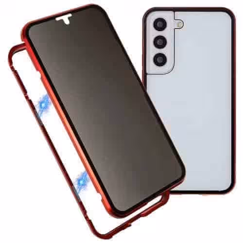 Samsung Galaxy S22 Plus Privacy Perfect Cover Rød