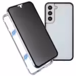 Samsung Galaxy S22 Plus Privacy Perfect Cover Sølv Samsung Galaxy S22 Plus Privacy Perfect Cover Sølv