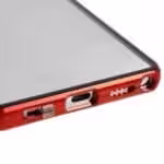 Samsung Galaxy S22 Ultra Privacy Perfect Cover Rød Samsung Galaxy S22 Ultra Privacy Perfect Cover Rød