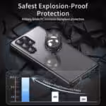 Samsung Galaxy S23 Ultra Privacy Perfect Cover – Sort Samsung Galaxy S23 Ultra Privacy Perfect Cover - Sort