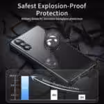 Samsung Galaxy S23 Plus Privacy Perfect Cover – Sort Samsung Galaxy S23 Plus Privacy Perfect Cover - Sort