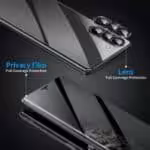Samsung Galaxy S23 Plus Privacy Perfect Cover – Sort Samsung Galaxy S23 Plus Privacy Perfect Cover - Sort